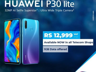 Mauritius Telecom – HuaweiP30 Lite at only Rs 12,999