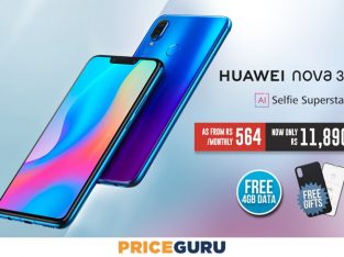 PriceGuru – Huawei Nova 3i 128GB DS Rs11, 890