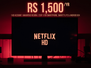 Media Space Rose-Hill – Netflix HD Rs1500 per year