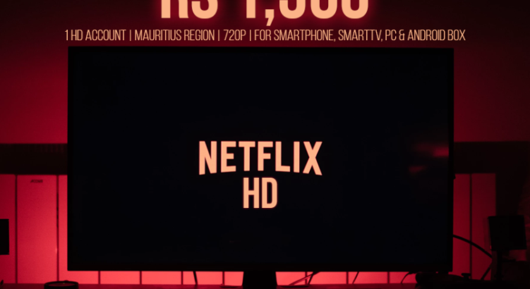 Media Space Rose-Hill – Netflix HD Rs1500 per year