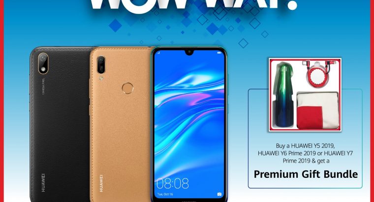 Galaxy –  Buy a Huawei Y5 Prime 2019 at Rs 4,390, Huawei Y6 Prime 2019 at Rs 4,990 or Huawei Y7 Prime 2019 at Rs 5,990 and get as gift a Premium Gift Bundle.