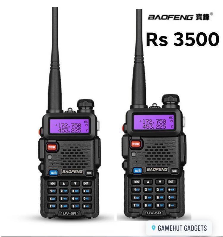 Gamehut Mauritius - Baofeng walkie talkie 5km range as from Rs3000 ...